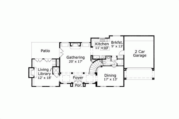 Main Floor Plan: 19-505