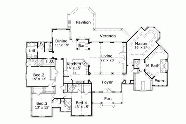 Main Floor Plan: 19-507