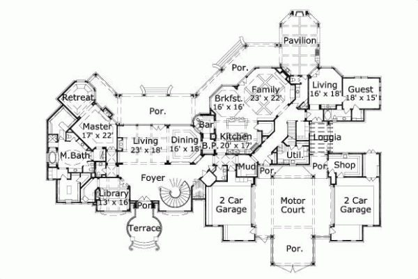 Main Floor Plan: 19-509