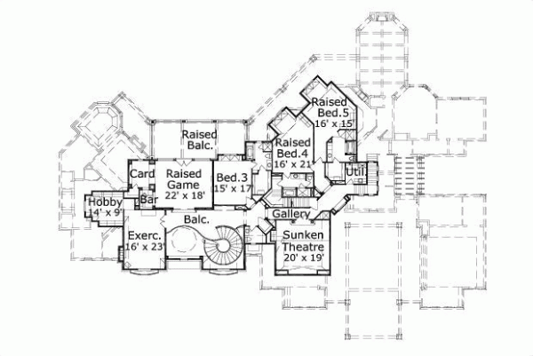 Upper/Second Floor Plan: 19-509