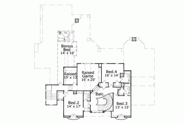 Upper/Second Floor Plan: 19-510