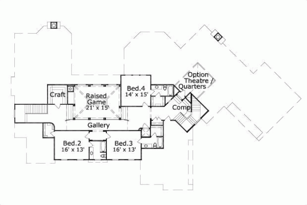 Upper/Second Floor Plan: 19-511
