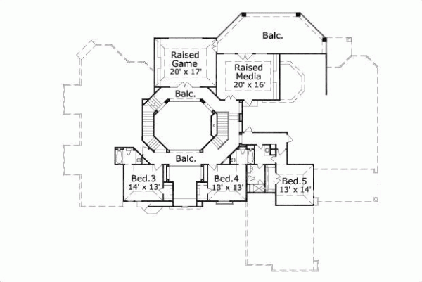 Upper/Second Floor Plan: 19-512