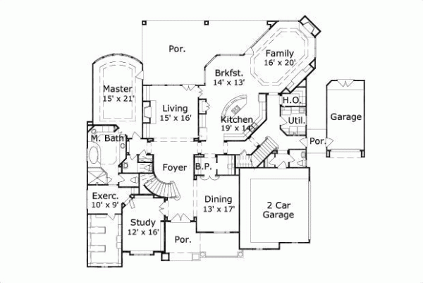 Main Floor Plan: 19-513