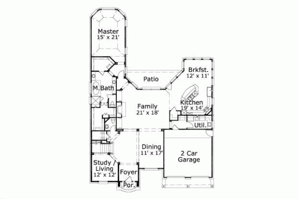 Main Floor Plan: 19-514