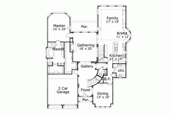 Main Floor Plan: 19-515