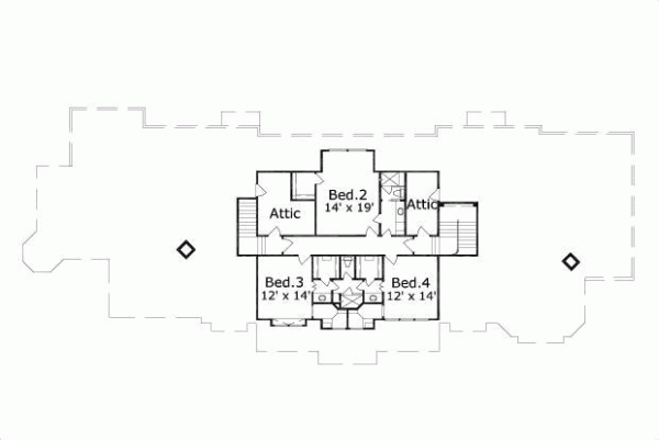 Upper/Second Floor Plan: 19-517