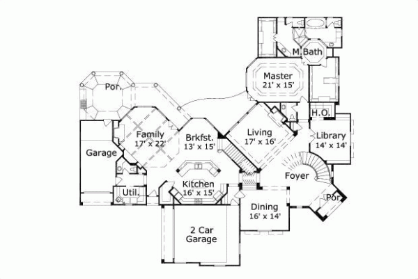 Main Floor Plan: 19-519