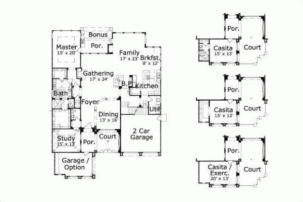 Main Floor Plan: 19-523