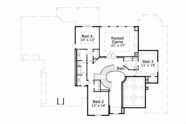 Upper/Second Floor Plan: 19-526