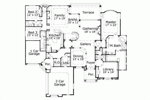 Main Floor Plan: 19-527