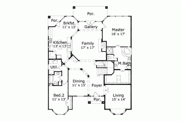 Main Floor Plan: 19-528