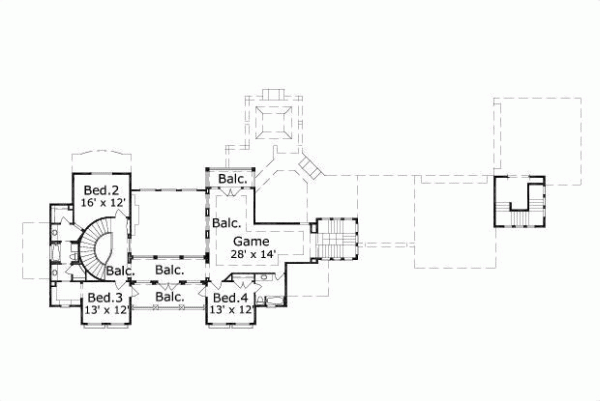 Upper/Second Floor Plan: 19-529