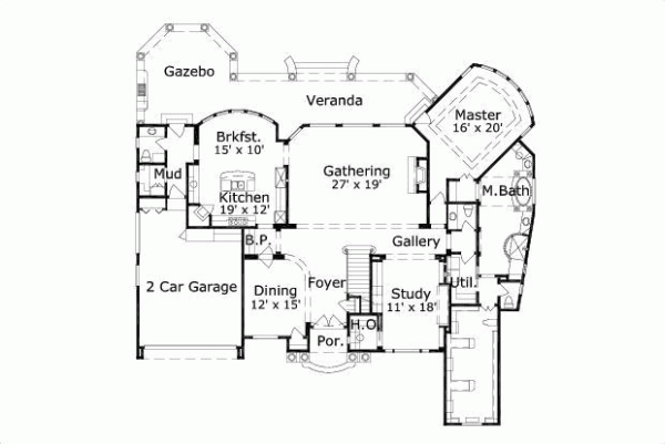 Main Floor Plan: 19-530