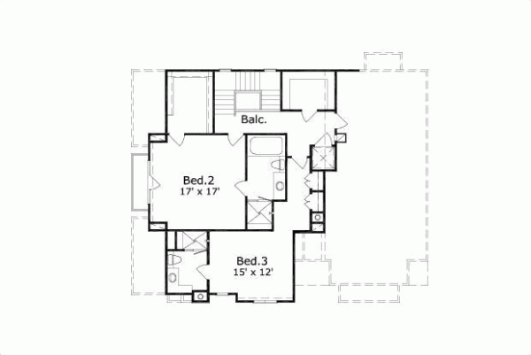 Upper/Second Floor Plan 19-531