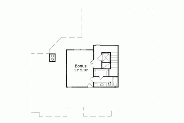Upper/Second Floor Plan 19-533