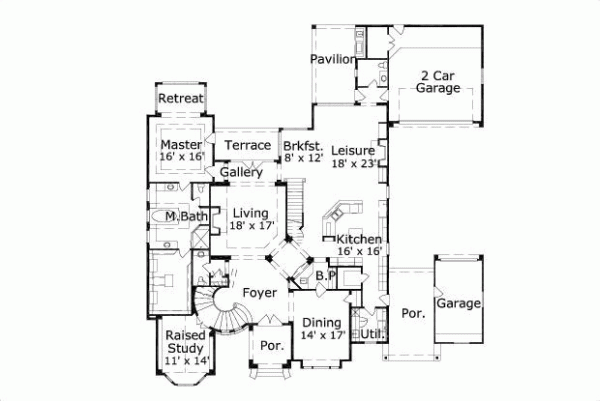 Main Floor Plan: 19-537