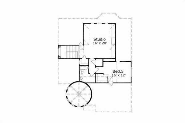 Upper/Second Floor Plan 19-538