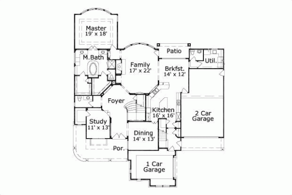 Main Floor Plan: 19-539
