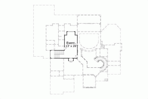 Upper/Second Floor Plan 19-540