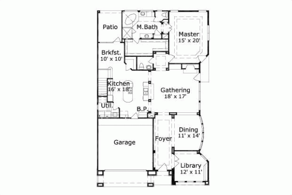 Main Floor Plan: 19-542