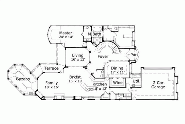 Main Floor Plan: 19-543