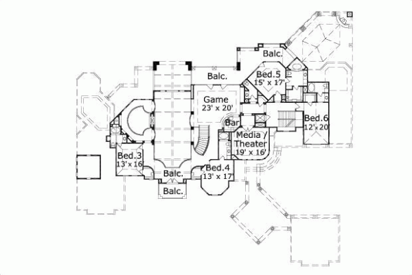 Upper/Second Floor Plan:19-544