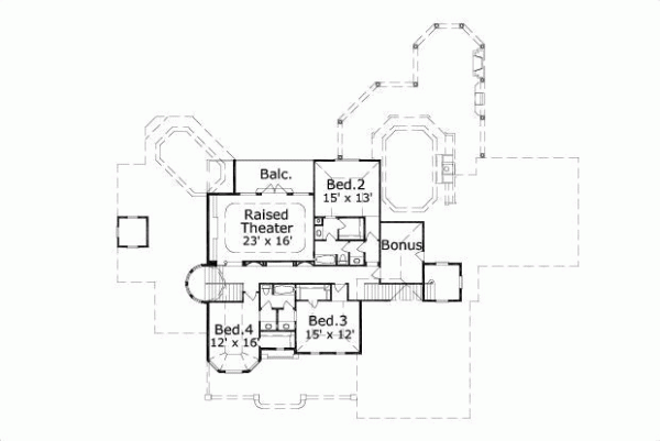 Upper/Second Floor Plan: 19-547