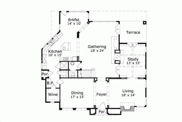 Main Floor Plan: 19-548