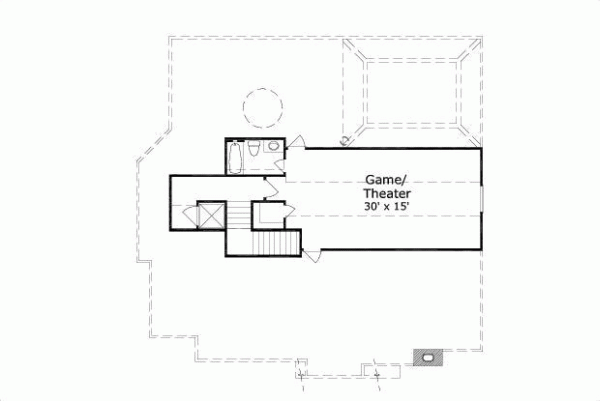 Upper/Second Floor Plan 19-548
