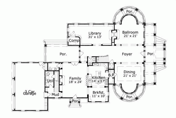 Main Floor Plan: 19-549