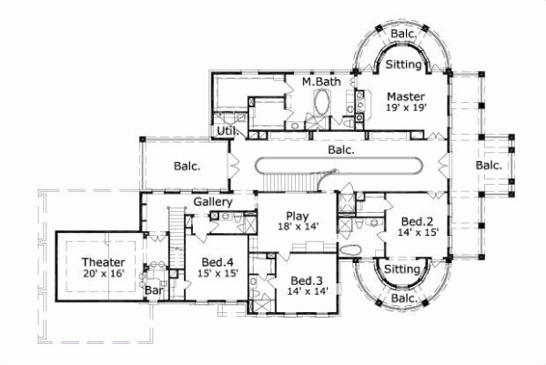 Upper/Second Floor Plan:19-549