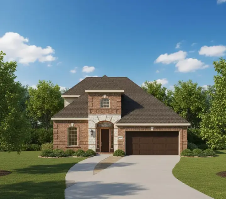 Traditional house plans 19-551 - front exterior, 2,370 sq ft, 3 bed, 2 bath house plans | Monster House Plans