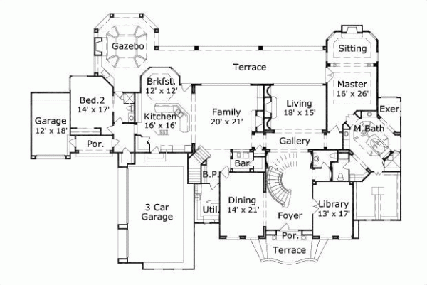 Main Floor Plan: 19-557