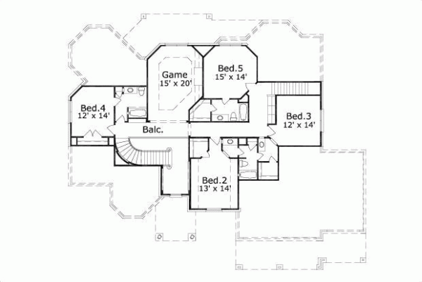 Upper/Second Floor Plan: 19-560