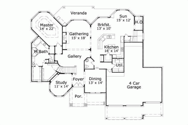 Main Floor Plan: 19-561