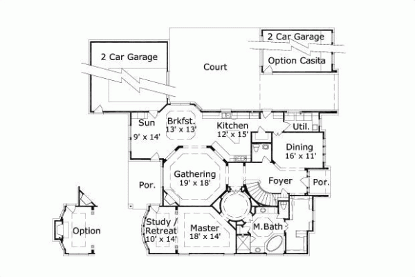 Main Floor Plan: 19-564