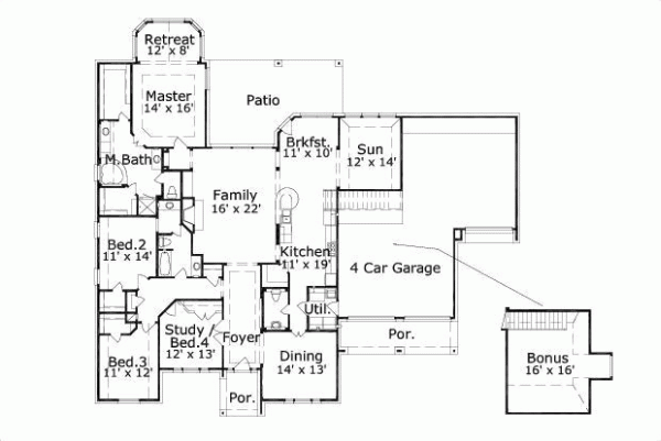 Main Floor Plan: 19-565