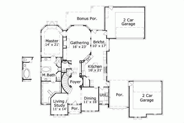Main Floor Plan: 19-568