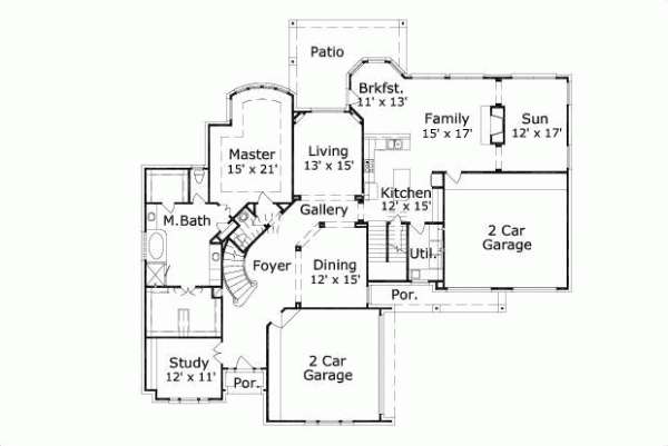 Main Floor Plan: 19-569