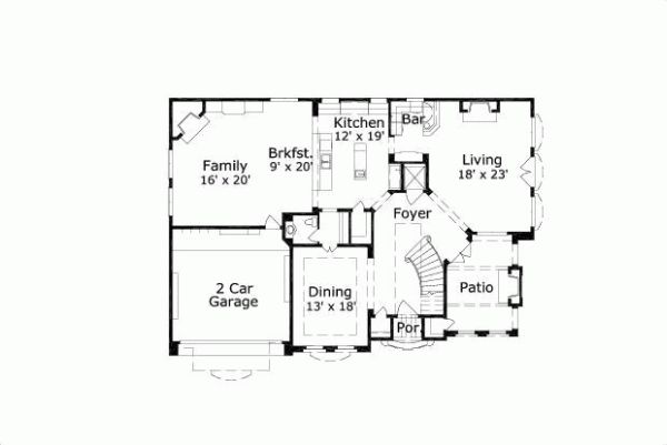 Main Floor Plan: 19-572