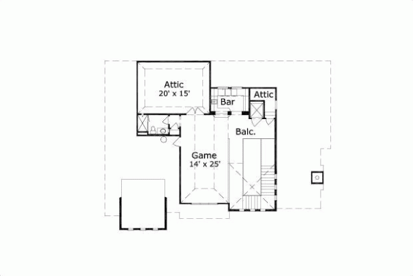 Upper/Second Floor Plan 19-572