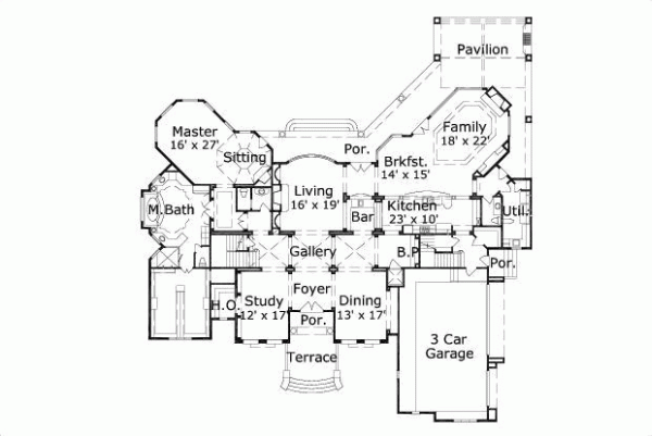 Main Floor Plan: 19-573