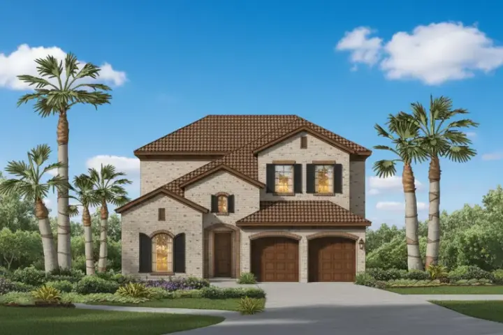 Mediterranean house plans 19-576 - front exterior, 3,381 sq ft, 3 bed, 4 bath house plans | Monster House Plans