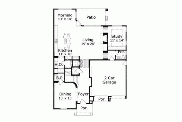 Main Floor Plan: 19-577