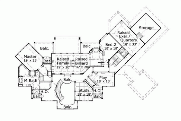 Upper/Second Floor Plan: 19-578