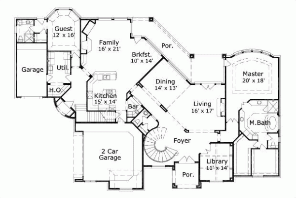 Main Floor Plan: 19-579