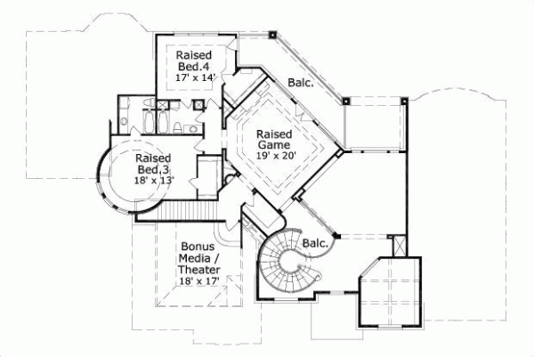 Upper/Second Floor Plan: 19-579