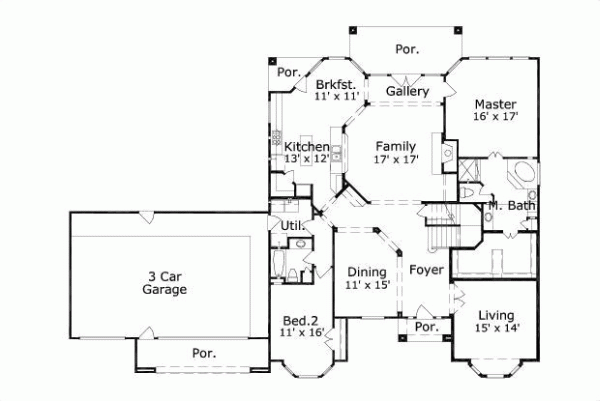 Main Floor Plan: 19-581