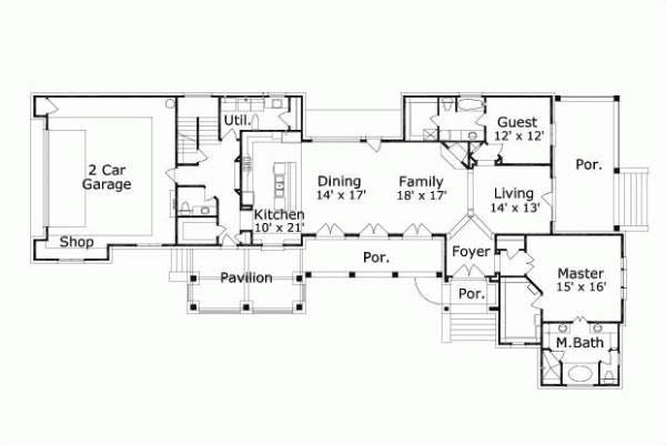 Main Floor Plan: 19-584